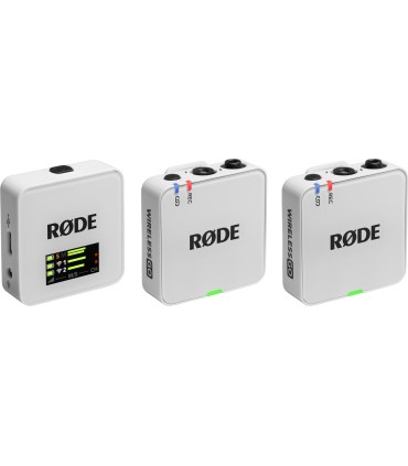 Rode juhtmevaba mikrofon Wireless GO Gen 3, valge