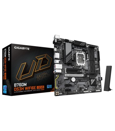 Gigabyte Intel B760 Express LGA1700 Micro-ATX B760MDS3HWF6EGEN5