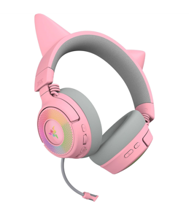 Razer Kraken Kitty V3 Pro roosa