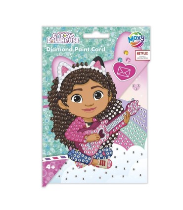 Moxy Gabbyu0027s Dollhouse teemanditikandiga õnnitluskaart