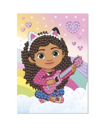 Moxy Gabbyu0027s Dollhouse teemanditikandiga õnnitluskaart