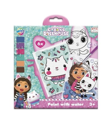 Moxy Gabbyu0027s Dollhouse värvi veega 6 lk
