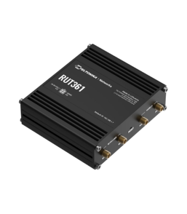 LTE CAT 6 Router | RUT361 | 802.11n | 10/100 Mbit/s | Ethernet LAN (RJ-45) ports 2 | Mesh Support No | MU-MiMO Yes | 4G