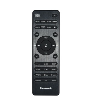 Panasonic RF-D40EG-K digitaalne Interneti/FM/DAB+ raadio