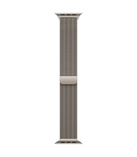 Apple 46mm Natural Milanese Loop - S/M