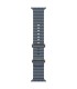 Apple 49mm Anchor Blue Ocean Band - Natural Titanium Finish