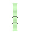 Apple 49mm Neon Green Ocean Band - Natural Titanium Finish