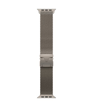 Apple 49mm Natural Titanium Milanese Loop - Medium