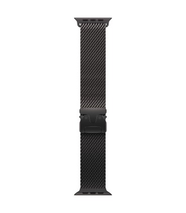 Apple 49mm Black Titanium Milanese Loop - Medium