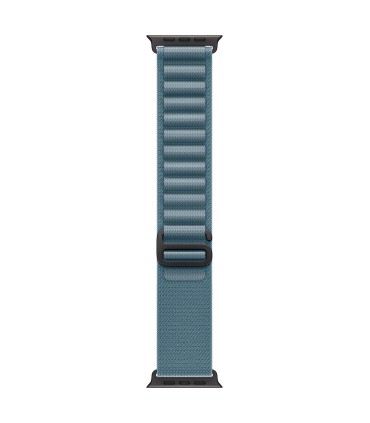 Apple 49mm Light Blue Alpine Loop - Medium - Black Titanium Finish
