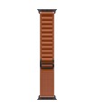 Apple 49mm Terra Cotta Alpine Loop - Medium - Black Titanium Finish
