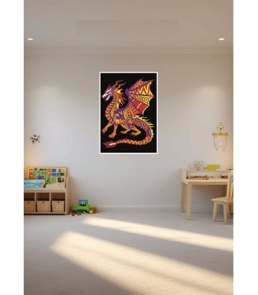 Joonistuskomplekt Fantaasia, 4 postrit