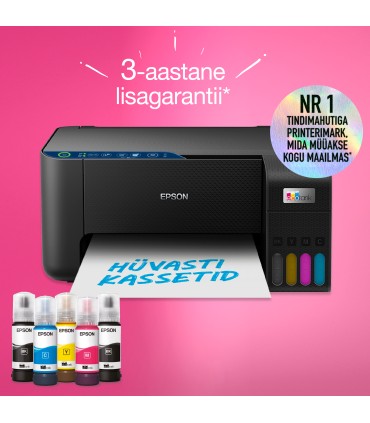 Epson EcoTank L3271 printer-skänner-koopiamasin, must