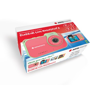 AgfaPhoto Realikids Cam Waterproof 2, punane