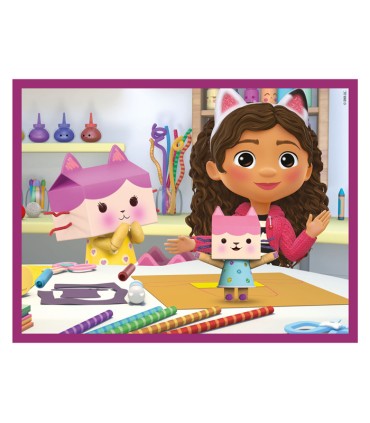 Clementoni pusle Gabbyu0027s Dollhouse kuubik 12 tk