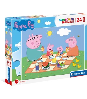 Clementoni pusle Põrsas Peppa maxi 24 tk