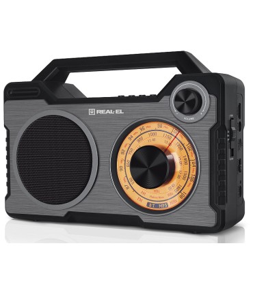 REAL-EL X-703 FM/AM/SW BT/MP3 raadio 