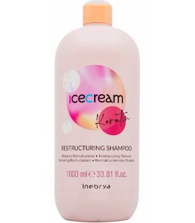 Inebrya Ice Cream Keratin Restructuring Shampoo (1000mL)
