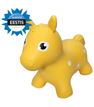 Gerardou0027s Toys Jumpy hüppeloom Hobune pakendis, kollane