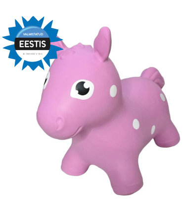 Gerardou0027s Toys Jumpy hüppeloom Hobune pakendis, roosa