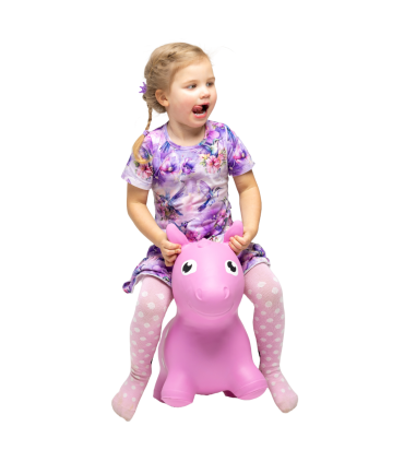 Gerardou0027s Toys Jumpy hüppeloom Hobune pakendis, roosa