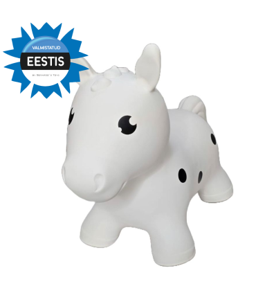 Gerardou0027s Toys Jumpy hüppeloom Hobune pakendis, valge