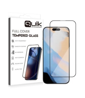 Quik Apple Iphone 17 ekraanikaitseklaas, must