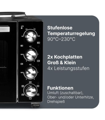 Proficook PCKK1302 lauaahi 2 keedualaga