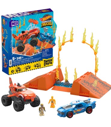 MEGA Hot Wheels lammutatav tiigerhai monsterauto