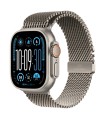 Apple Watch Ultra 2 GPS + Cellular 49mm Natural Titanium Case with Natural Titanium Milanese Loop - L