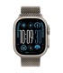 Apple Watch Ultra 2 GPS + Cellular 49mm Natural Titanium Case with Natural Titanium Milanese Loop - L