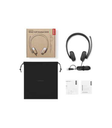 Lenovo Wired VoIP Headset 5000 (Teams)