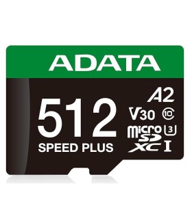 ADATA Micro SDXC 512GB UHS-I/UD512GUI3V30A2SP-RA1