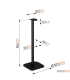 Vogels Floor stand SFS 4133 Sonos speaker stand for Era 300