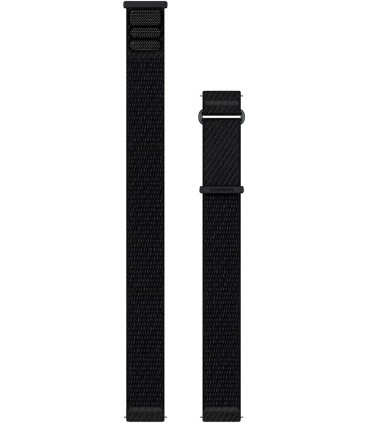 Garmin kellarihm Quick Release ComfortFit Fabric 20mm, must