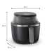Philips NA322/00 Airfryer aknaga kuumaõhufritüür, 4,2 l