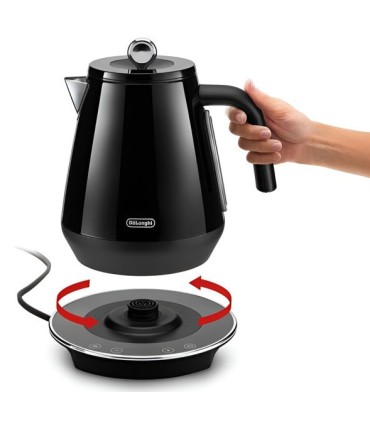 De'Longhi KBY2011.BK Eclettica SpecialTea, temperatuur, must