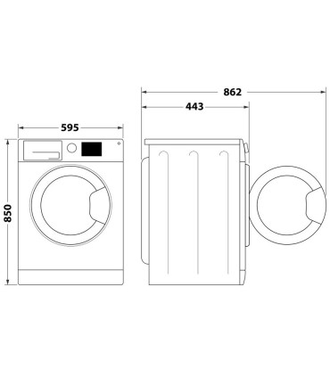 Indesit MTWSA 61053 W EE