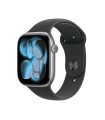Apple Watch 11, 46 mm, GPS + Cellular, M/L, tumehall silikoonrihm