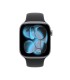Apple Watch 11, 46 mm, GPS + Cellular, M/L, tumehall silikoonrihm