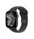 Apple Watch 11, 46 mm, GPS + Cellular, M/L, must silikoonrihm