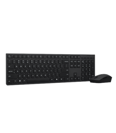 Lenovo Professional Wireless Rechargeable Combo Keyboard and Mouse | Keyboard and Mouse Set | Wireless | Mouse included | Estoni