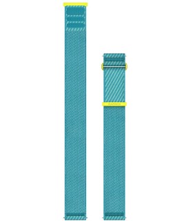 Garmin kellarihm Quick Release ComfortFit Fabric 22mm, türkiissinine