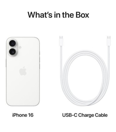 Apple iPhone 16 256GB, valge