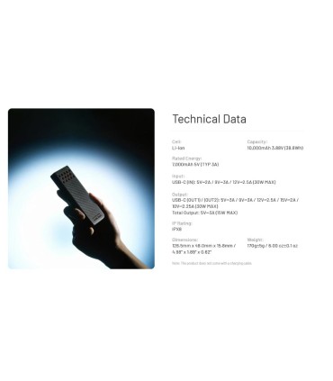 Nitecore 10000mAh Carbo 10000 G2