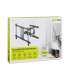 Goobay Wall mount Pro FULLMOTION, XL 43-100"