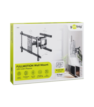 Goobay Wall mount Pro FULLMOTION, XL 43-100"