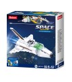 Klotsikomplekt Kosmosesüstik 62 osa