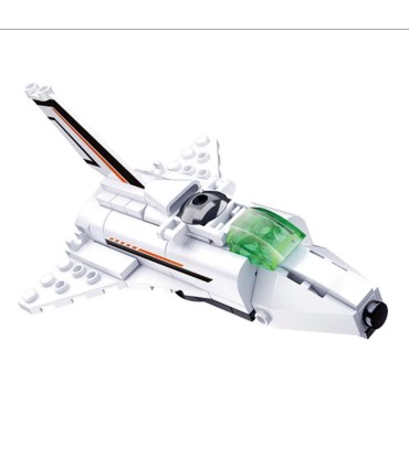 Klotsikomplekt Kosmosesüstik 62 osa