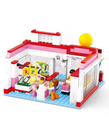 Klotsikomplekt Supermarket 282 osa